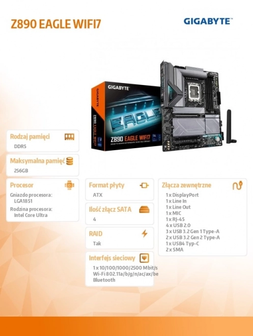 Osnovna plošča Eagle WIFI7