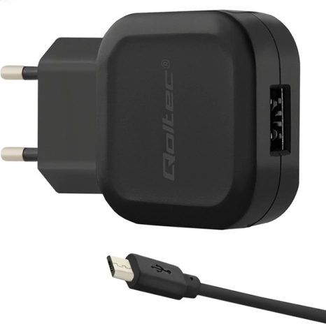 12W USB polnilnik z micro USB kablom