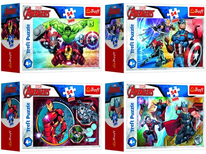 Minipuzzle Avengers 54 kosov