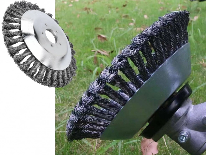 Žičnati čopič za razpršilne kosilnice 200mm