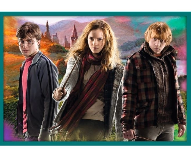 Sestavljanka Harry Potter - V svetu Harryja Potterja 10v1