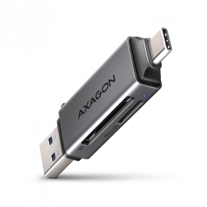 Zunanja čitalka kartic CRE-DAC USB3.2 Gen 1 Type-C + Type-A SD/microSD