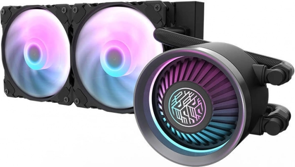 Vodno hlajenje Darkflash DN 240 črno