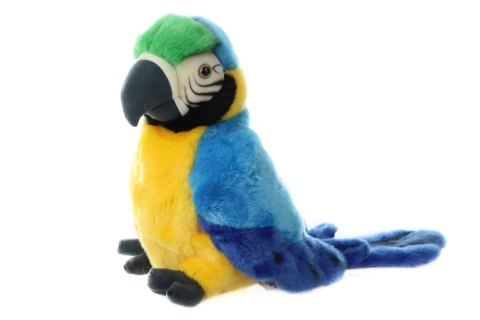 Pliš Papiga lutka 27 cm