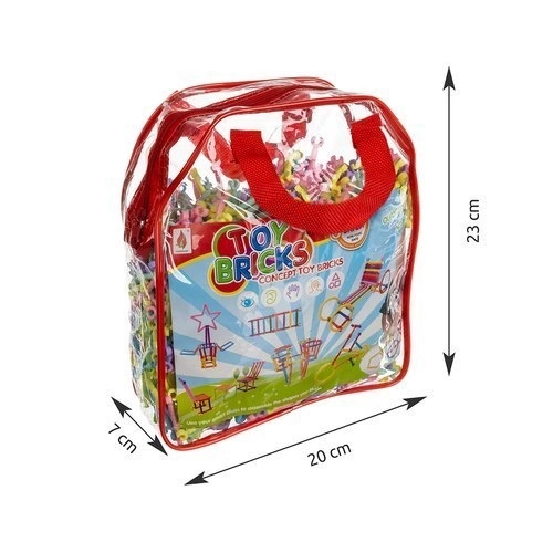 Konstrukcijska igrača - slamice - set 1000 delov