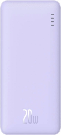 Baseus Airpow powerbanka 10000 mAh 20 W – vijolična
