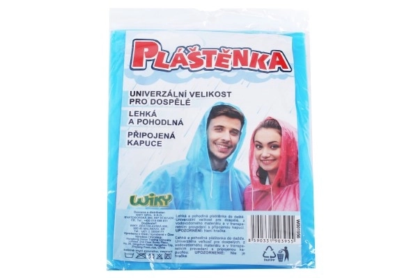 Univerzalni pelerina za odrasle s kapuco