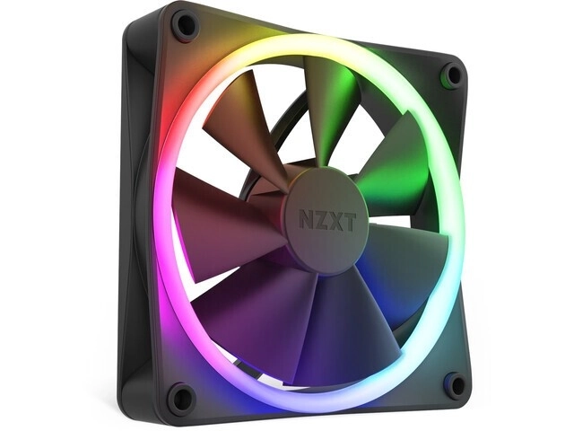 Ventilator NZXT F120 RGB 120mm črn
