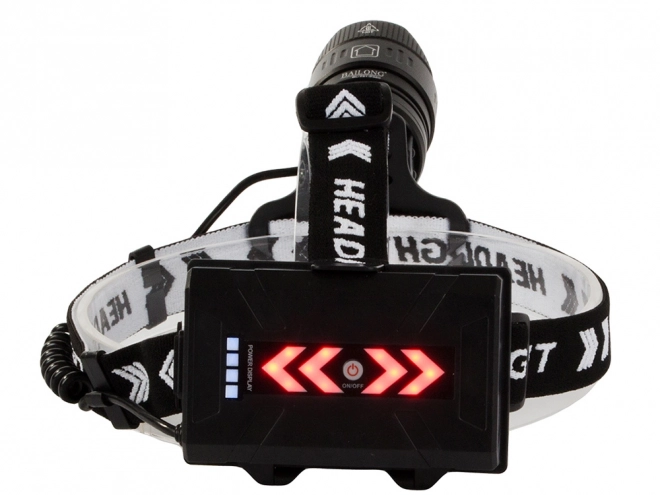 Profesionalna čelna svetilka z LED Cree XHP360 Powerbank Zoom Bailong