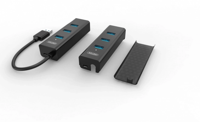 Razdelilnik 4x USB 3.0; BC1,2; ČRNI