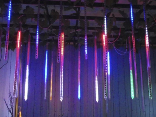 Božična LED osvetlitev padajoč sneg 50cm IP44