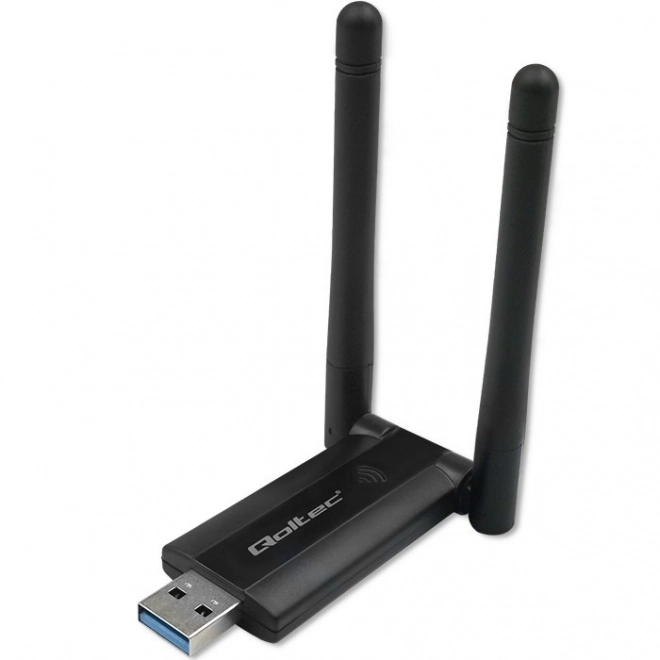 Hitra brezžična USB Wi-Fi adapter DUAL z antenami