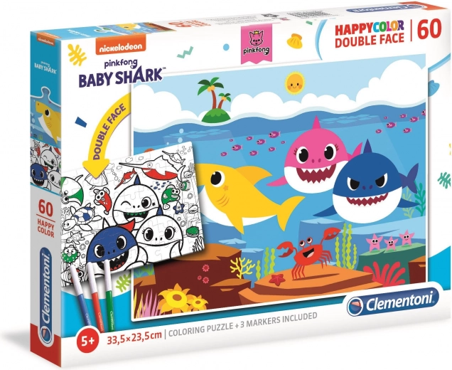 Dvojna zabava: sestavljanka in pobarvanka