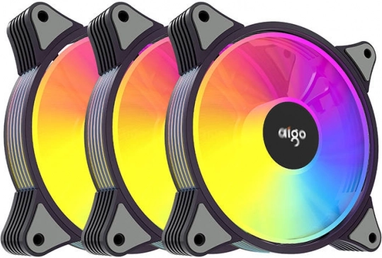 Set računalniških ventilatorjev Darkflash AR12 z ARGB osvetlitvijo
