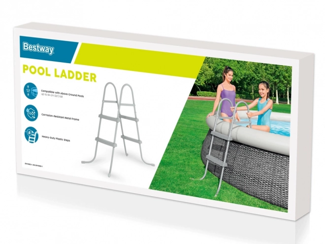 Bestway kovinski bazenski lestev 84 cm