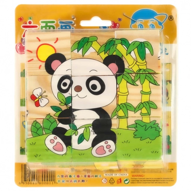 Lesene puzzle Safari 3D
