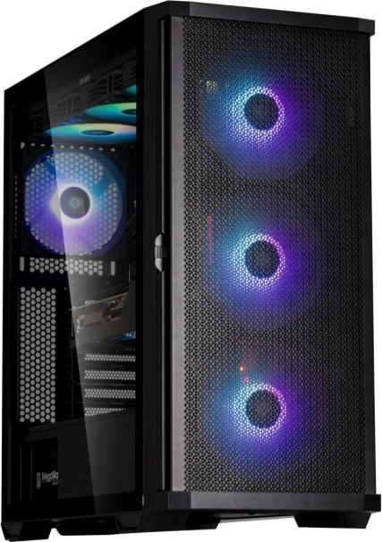 ZALMAN Z10 Plus – ATX Mid Tower ohišje s 4× 140 mm ARGB ventilatorji