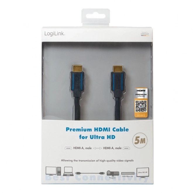 Premium HDMI kabel Ultra HD 5m