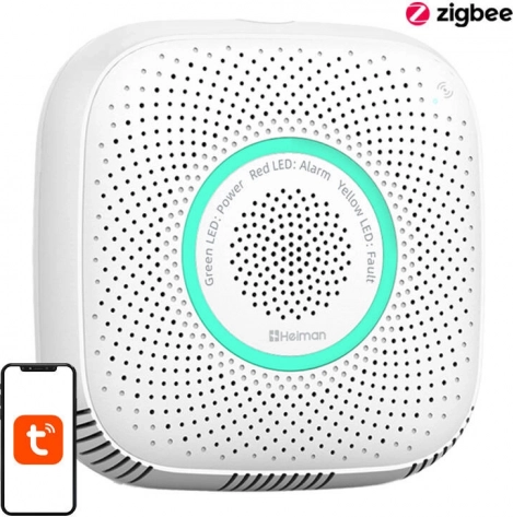 Heiman Tuya Wi‑Fi detektor uhajanja zemeljskega plina