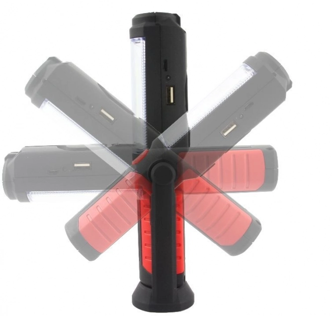 Delovna svetilka 3v1 LED COB polnilna