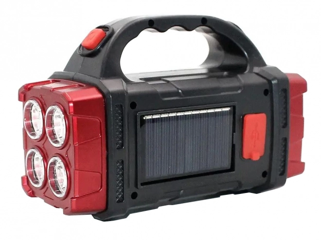 Prenosna solarna LED svetilka s powerbanko