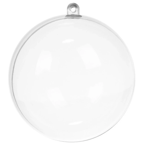 Prozorne okraske 10 cm - set 5 kosov Ruhhy 22276