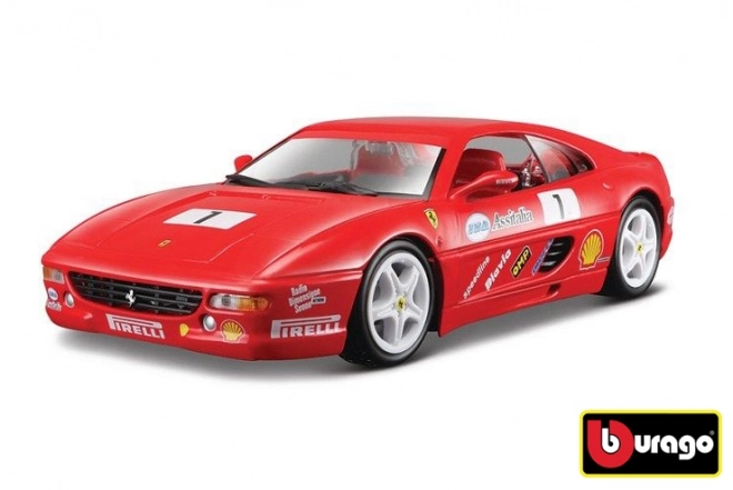 Bburago 1:24 Ferrari Racing F355 Challenge Rdeča