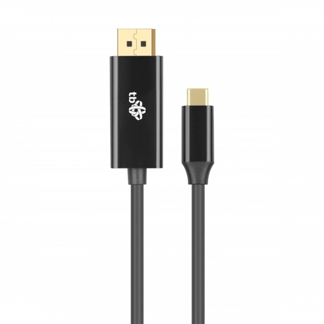 Kabel USB-C na DisplayPort 2m črn