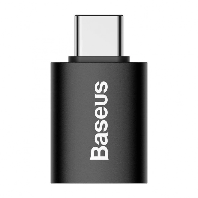 Adapter Baseus Ingenuity USB-C na USB-A OTG črn