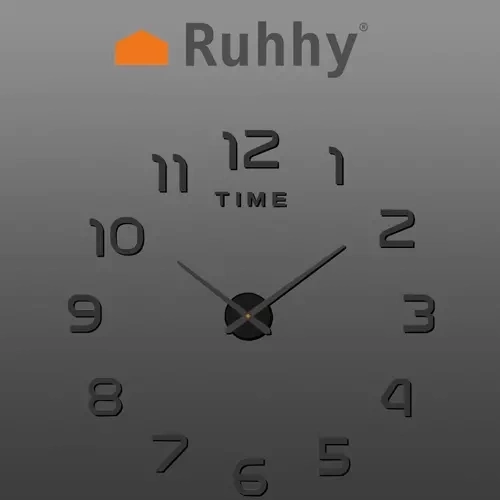 Stenske ure DIY Ruhhy