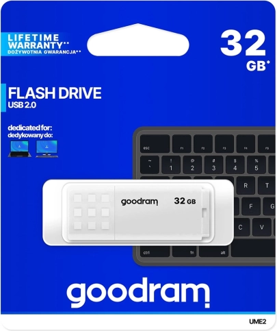 USB ključ GOODRAM UME2 32 GB USB 2.0 bel