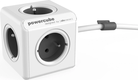 Podaljševalni razdelilec PowerCube Extended 1,5 m, siv