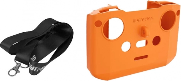 Silikon etui Sunnylife za DJI RC-N1 / RC-N2 / RC-N3 (oranžno)
