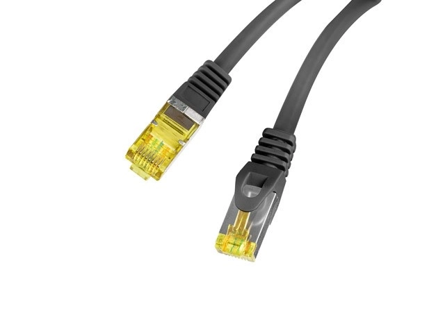 Patchcord Lanberg kategorija 6a S/FTP 3m črna