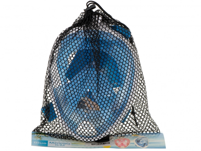 Šnorkelj maska Full Folding, velikost S/M, barva modra