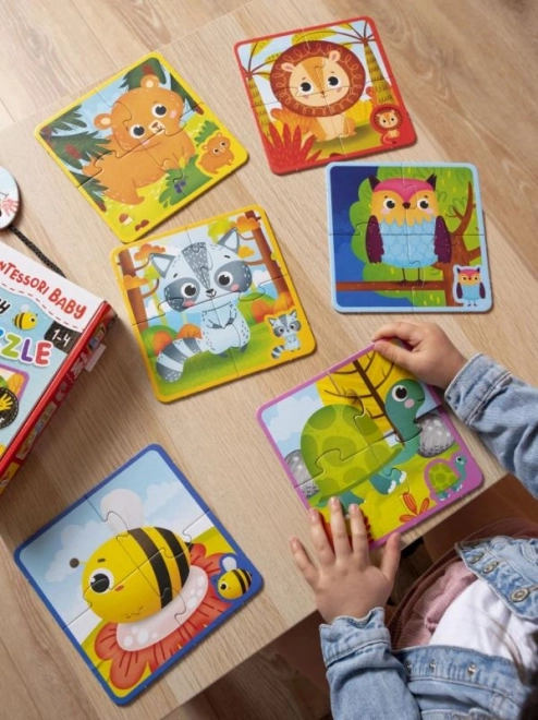 MONTESSORI DOJENČKOV DOTIK - Sestavljanka