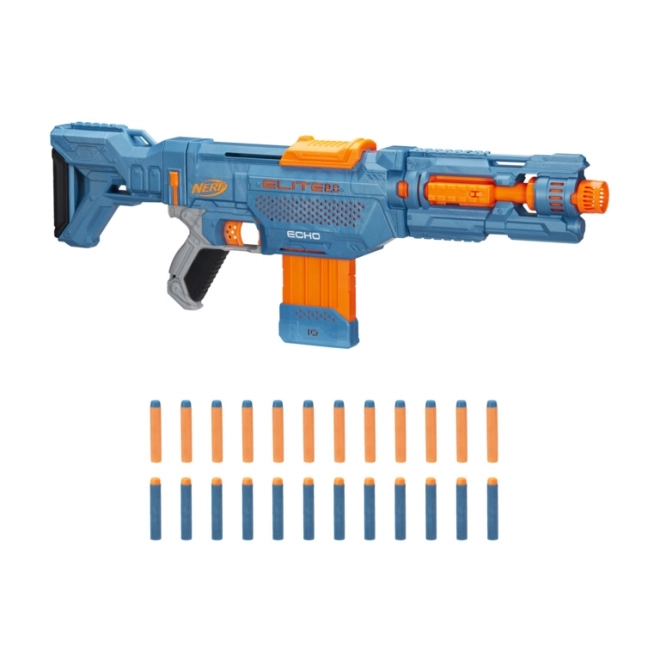 Pistola Nerf Echo CS-10 z dodatki