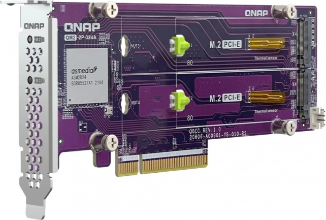 PCIe 3.0 x8 s prepustnostjo do 64 Gb/s