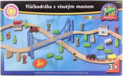 Maxim Vlakovna z velikim visečim mostom