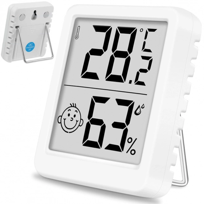 Digitalni termometer z vlažnostjo za dom