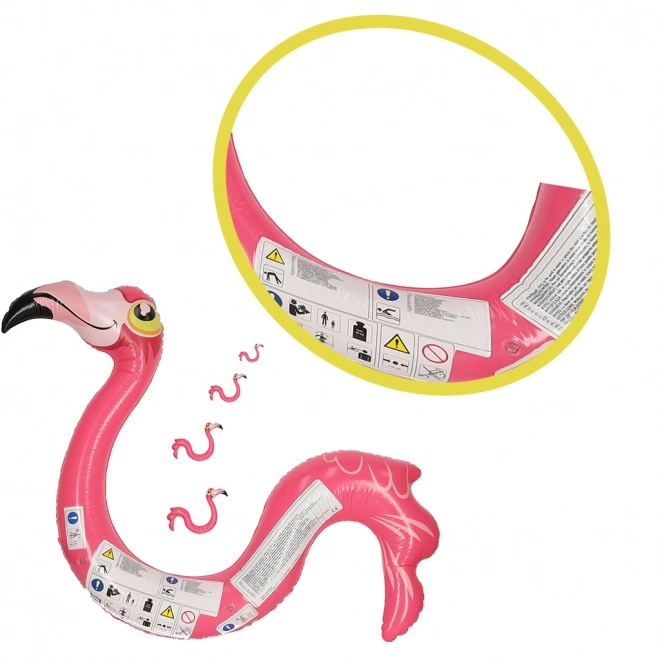 Otroška plavalna napihljiva flamingo