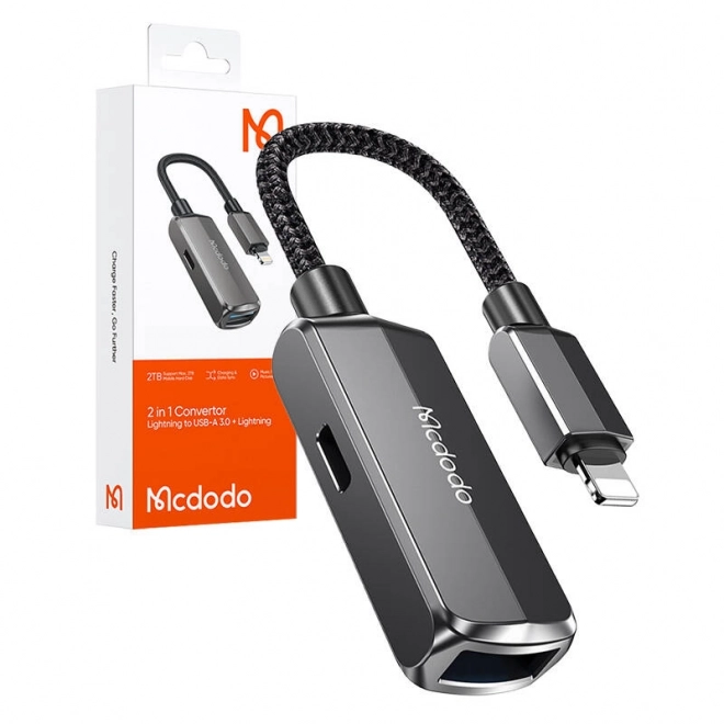 Adapter OTG 2v1 USB 3.0 za Lightning Mcdodo