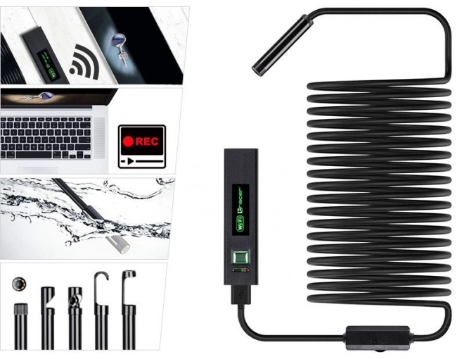 Endoskopska kamera HardWire 5M 8MM LED WIFI