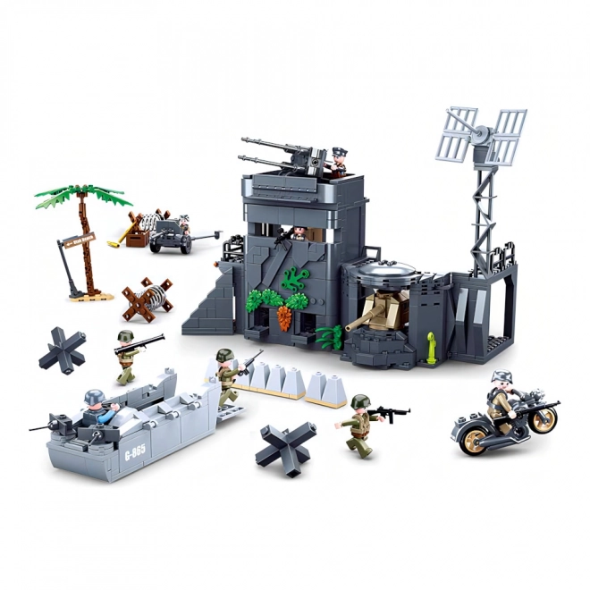Sluban Army WW2 M38-B0861 Bunker v sipinah