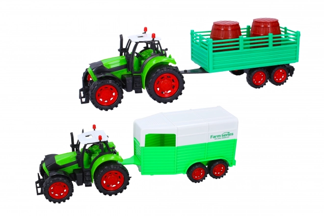 Traktor z prikolico 35 cm