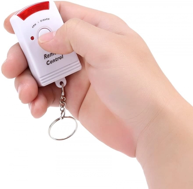 Brezžični alarm s senzorjem gibanja + 2x daljinski upravljalnik