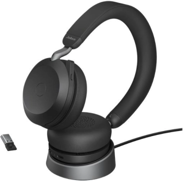 Jabra Evolve2 75 brezžične slušalke z aktivnim odpravljanjem šuma