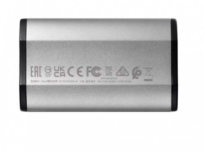 Zunanji SSD disk ADATA SD810 1TB USB 3.2C 20Gb/s srebrn