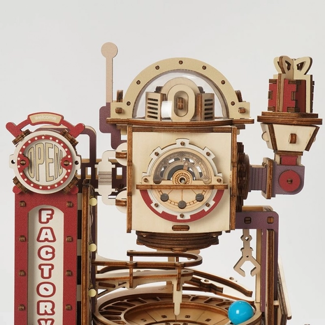 RoboTime 3D sestavljanka s krogličnim dirkalnikom Tovarna čokolade