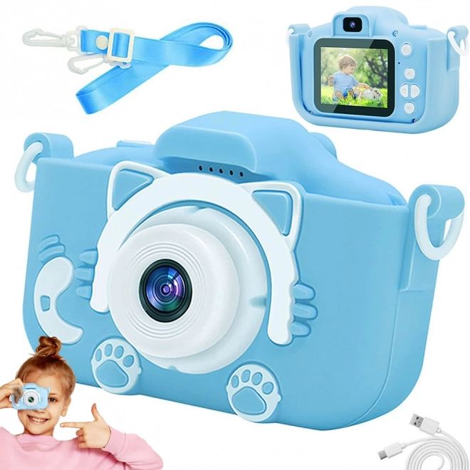Digitalni fotoaparat za otroke s tigrčkom
